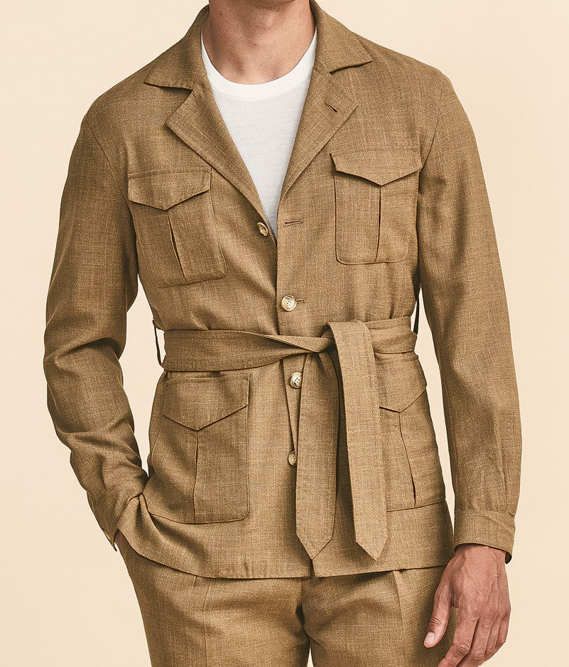 Caramel Safari Suit image 2
