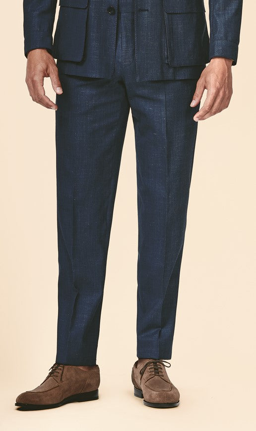 Indigo Traveler Suit with Shirt Jacket image 3