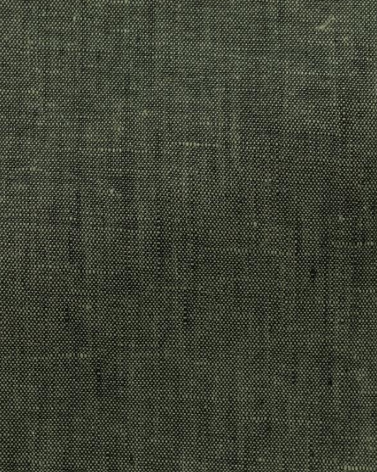 Dark Olive Green Linen Shirt