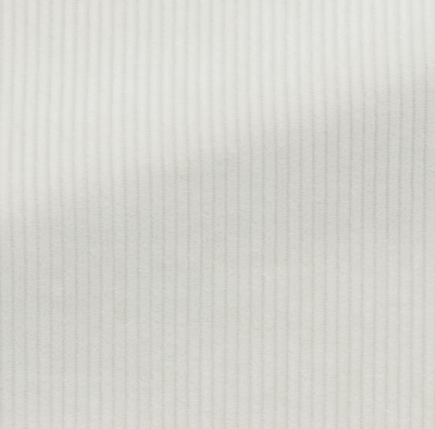 Ice Grey Stretch Cotton Corduroy Vest and Drawstring Trousers