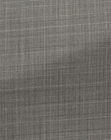 Taupe Microcheck Stretch Wool Suit