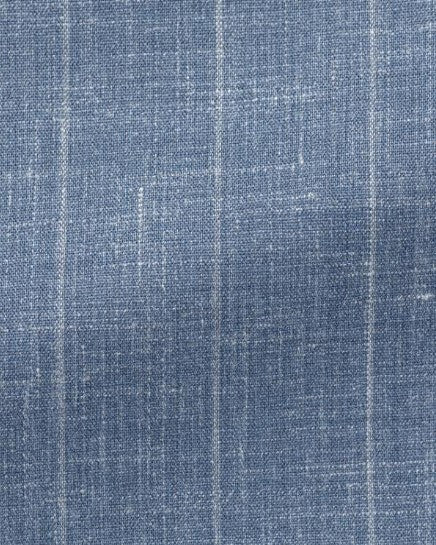 Slate Blue Suit with Pencil Stripe image 4