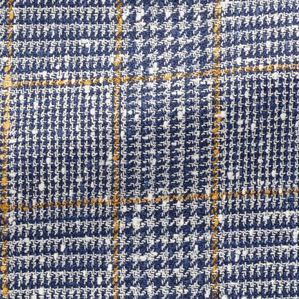 Royal Blue & Ivory Glencheck Jacket image 1