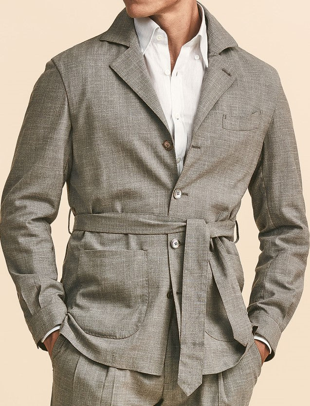 Taupe Traveler Suit image 2