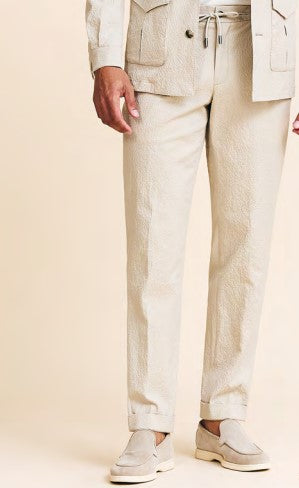 Sand Traveler Suit in Seersucker Fabric image 2