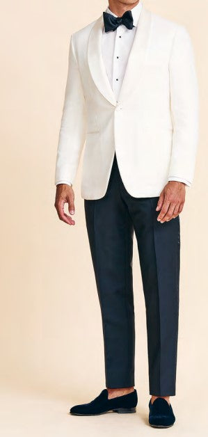 Off-White Bamboo Dinner Jacket image 0