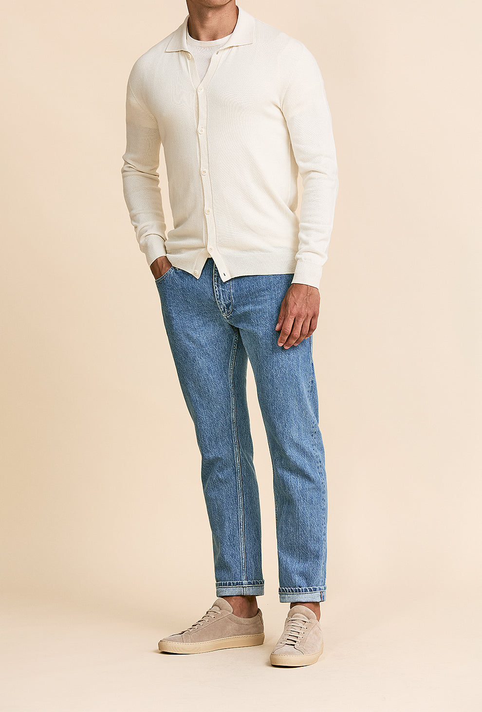 Classic Blue Selvedge Rigid Jeans