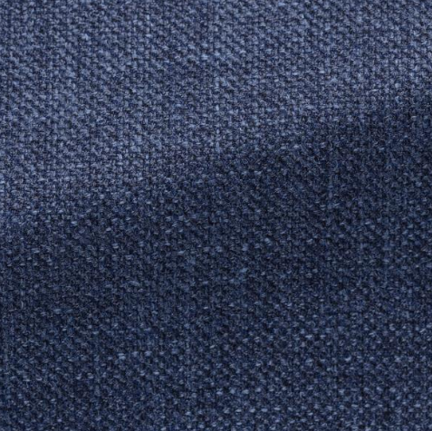 Dark Blue Wool-Silk-Linen Jacket