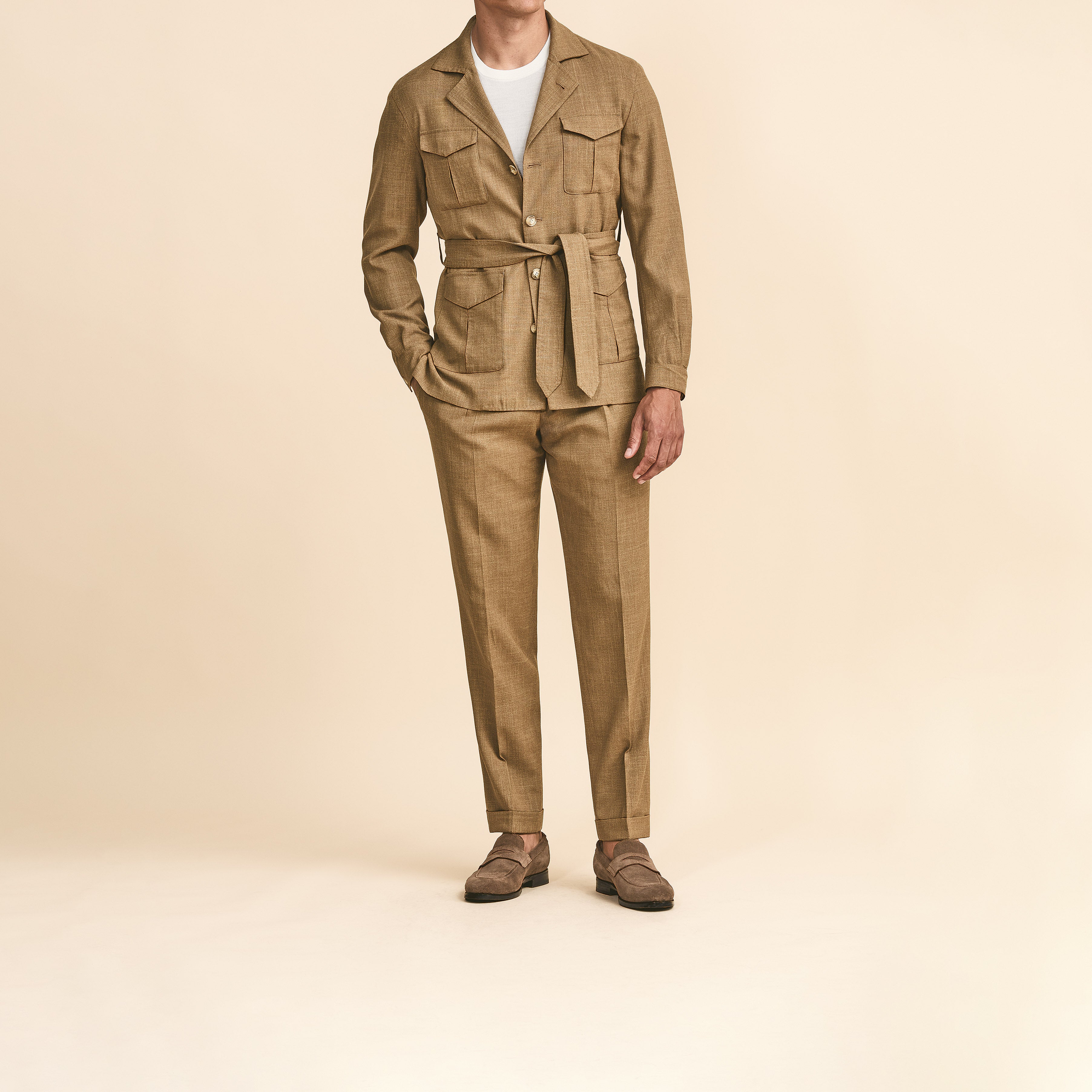Caramel Safari Suit image 0