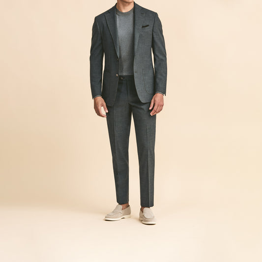 Dark Blue & Green Traveler Suit image 0