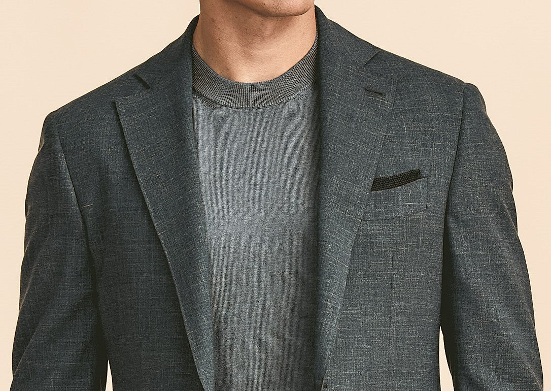 Dark Blue & Green Traveler Suit image 3