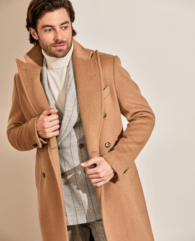 Stone Grey & Cinnamon Pinstripe Suit image 1